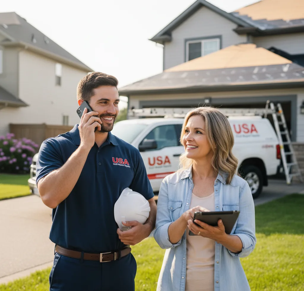 USA Roof Repair Experts customer support in Patton